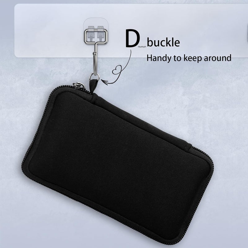 WesData Flash Drive Case, USB Drive Holder, Storage Bag for Thumb Drive, Light Weight and Easy to Put into Handbag, Protect and Store Small Items, 10 Slots Electronic Accessories Organizer - Image 3